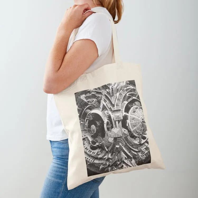 

M.C. Escher - artist Tote Bag ecological bags Canvas stote bag Women's shopper bag reusable shopping bags