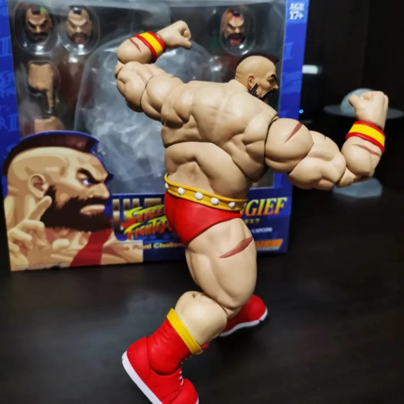 جديد Zangief ستريت فايتر 2 سلسلة St 1/12 عمل الشكل العاصفة جمع ألعاب مخصصة نموذج أطقم المنقولة تمثال ديكور الهدايا
