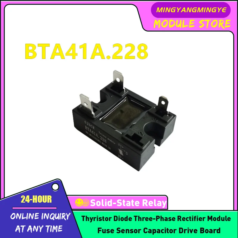 BTA41A.228 BTA60A.228 BTA80A.228 BTA100A.228 Bidirectional thyristor module