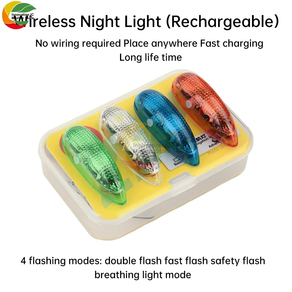 Wireless LED Burst Flash Module Navigation Light for RC Airplane Fixed Wing FPV Drone Night Flying Lamp Navigation LED Flash To - Image 3