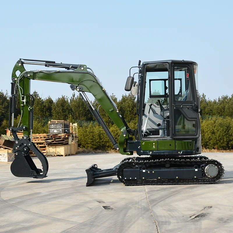 

Customized 3.5 Ton Excavator Machinery Agricultural tools okw35 Mini Excavator Euro 5 EPA Engine Crawler Mini Digger Attachments