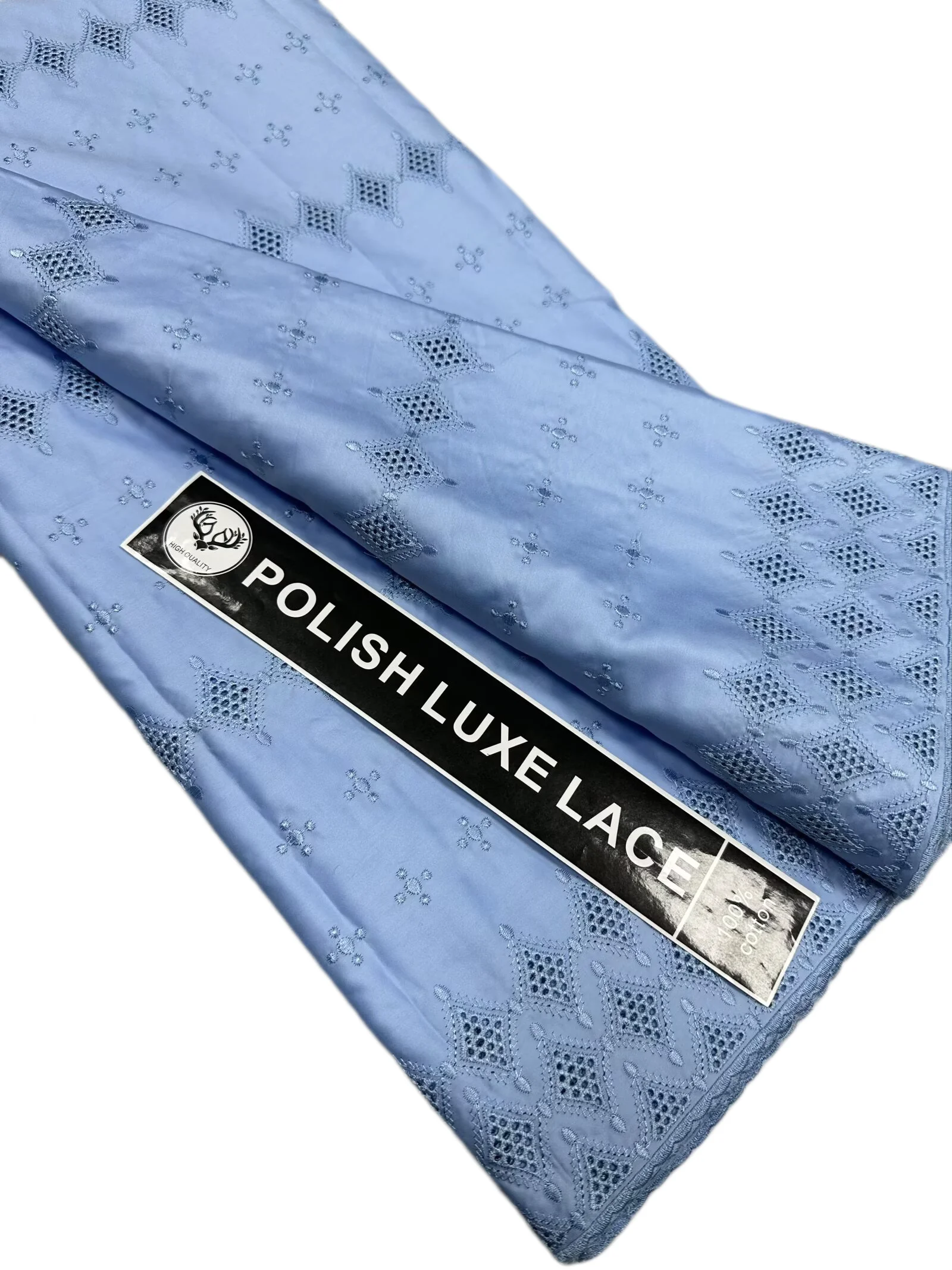 

Роскошная и мягкая кружевная африканская ткань из 100% хлопка, высококачественная швейцарская вуаль, польская кружевная хлопковая ткань для мужчин и женщин, платье