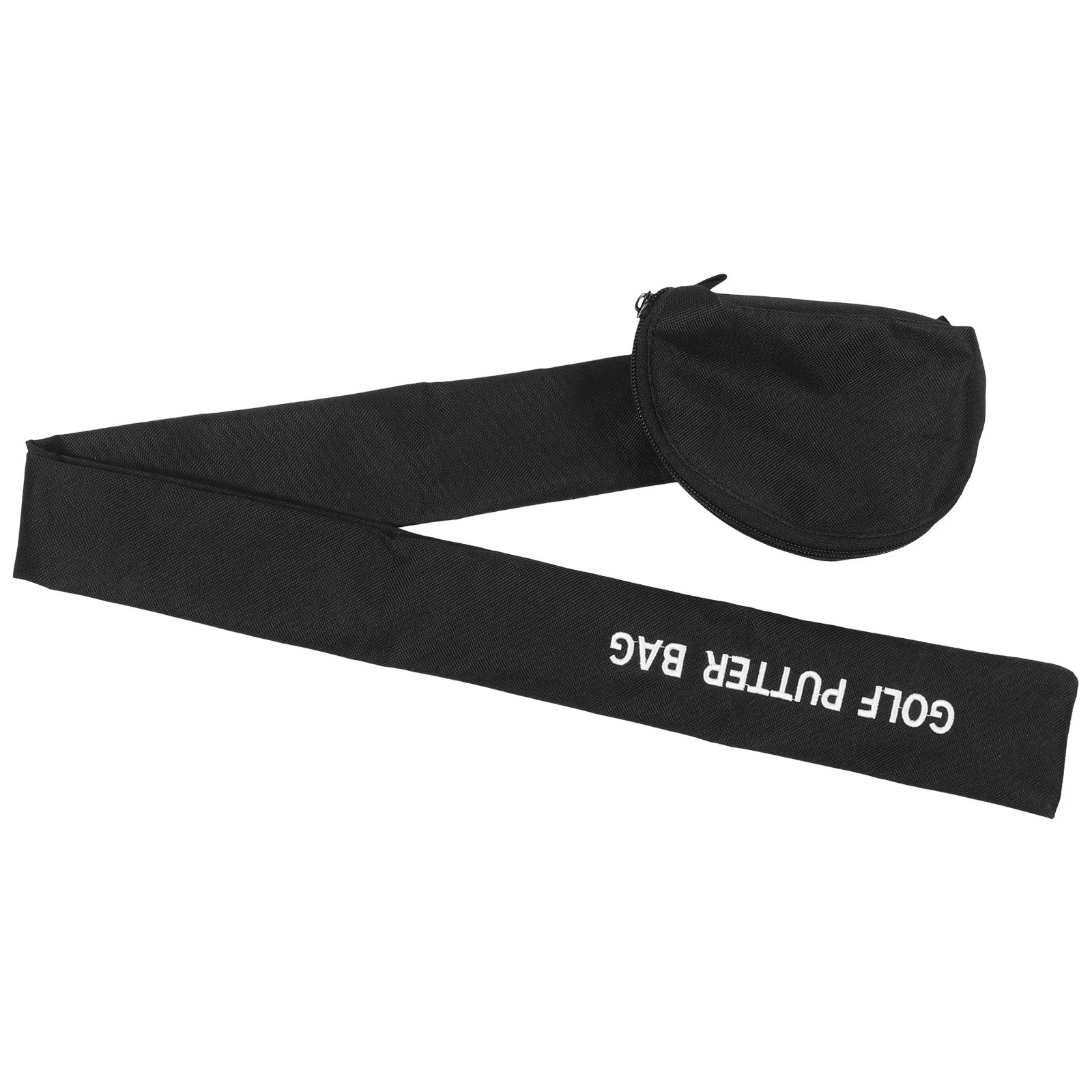 

Single Push Putter Protection Canvas Golf Club Holder Wear Resistant Durable Outdoor Multiuse Golfing Carrier Pouch