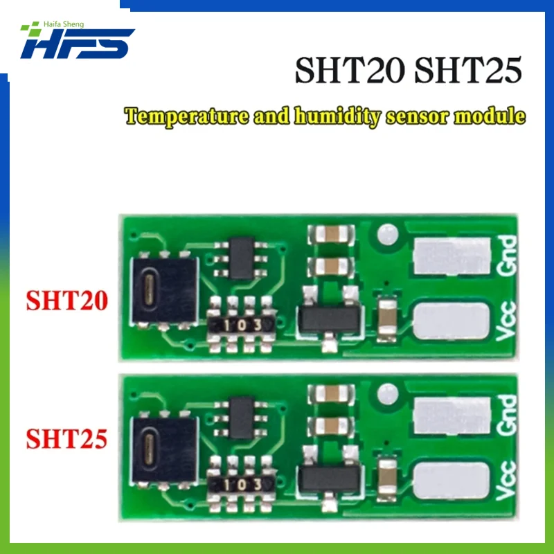 

SHT20 SHT25 Temperature and Humidity sensor module/Digital Temperature and humidity measurement Small size 2.8-6V