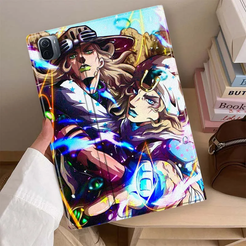 

Чехол для планшета Comic J-JoJo для Xiaomi Redmi Mi Pad 8 7 6 5 4 2 SE K 12,4 11,2 12,1 11 8,8 Pro Max Ultra Inch