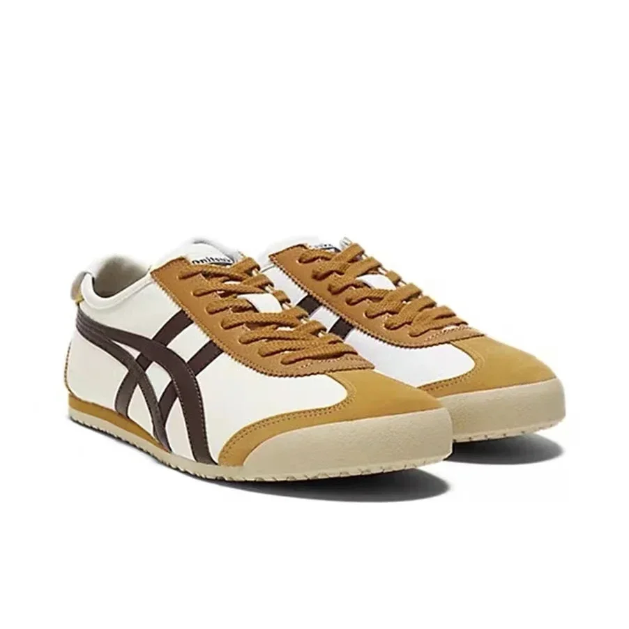 Onitsuka Tiger MÉXICO 66 para homens e mulheres, tênis de skate vintage, top baixo, ao ar livre