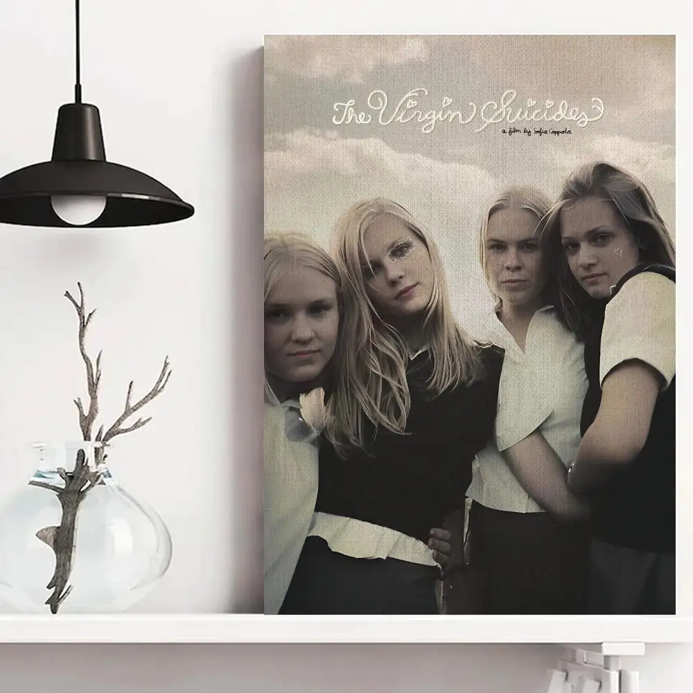 Classic Movie The V-Virgin Suicides Painting Calligraphy Canvas Poster Wall Art interior Hallway Home Decoration Holiday Gifts
