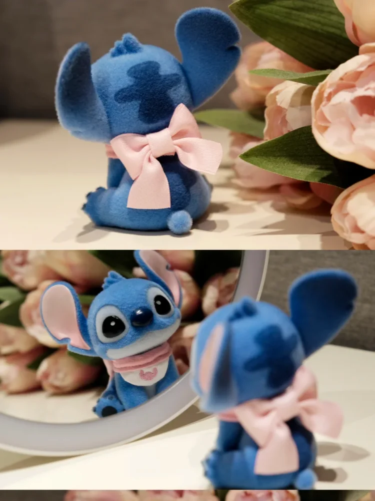

Hello Stitch Series Blind Box Mystery Anime Figure Model Doll Trendy Customized Toy For Kids Gift Flocking For Fans Birthday