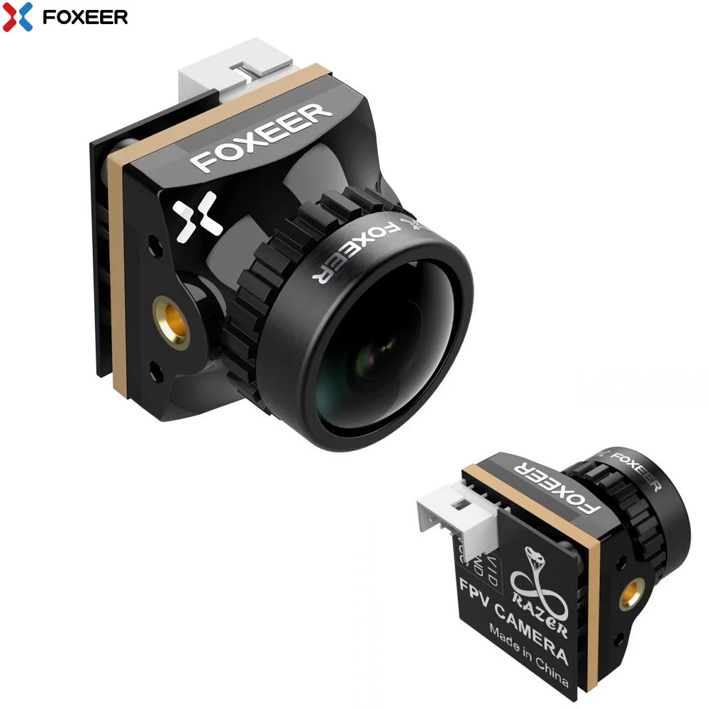 

Foxeer Razer NANO 1200TVL PAL/NTSC Switchable 4:3 16:9 Low Latency FPV Camera For FPV Racing Drone Aircraft