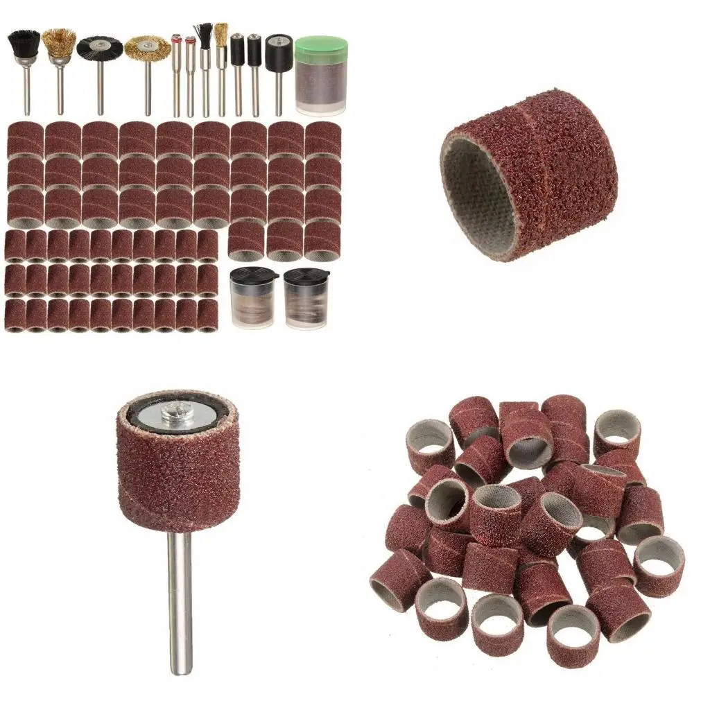 

652f 150pcs Ротационный энергетический инструмент подходит 1/8 "набор аксессуаров с шлифовальной шлифовкой из хвостовика