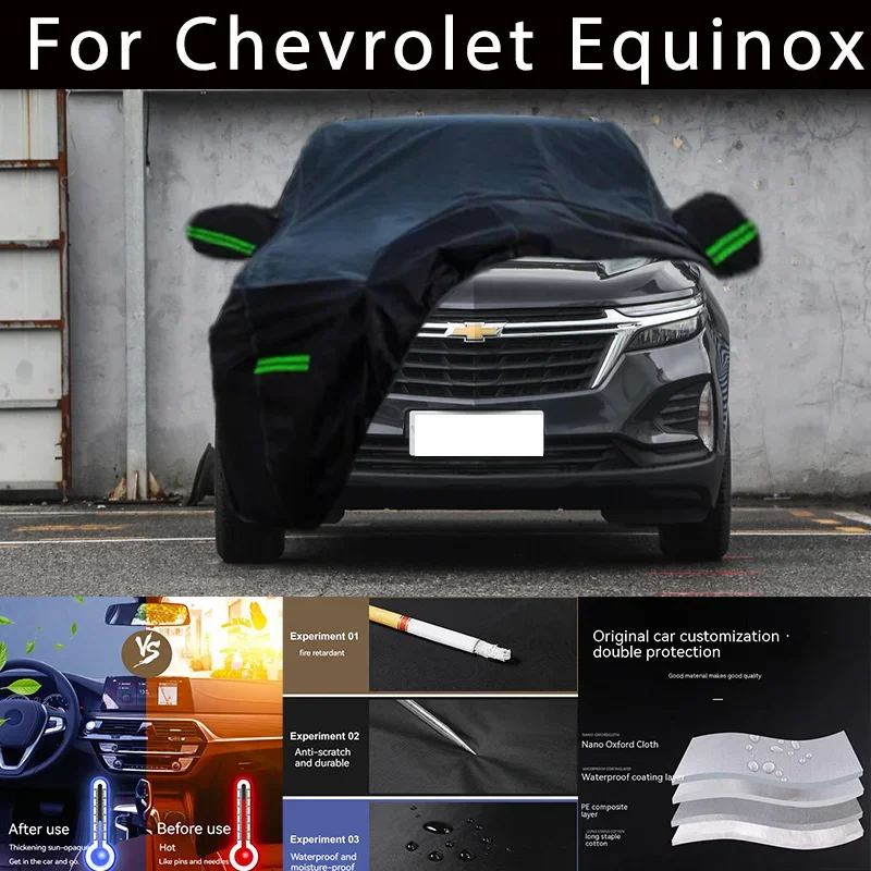 

For Chevrolet Equinox Outdoor Protection Full Car Covers Snow Cover Sunshade Waterproof Dustproof Exterior Car accessories