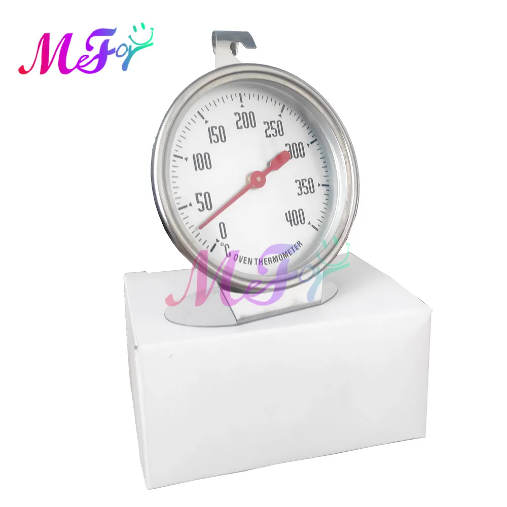 Stainless Steel Oven Cooking Meat Thermometer Mini Oven Temperature Gauge Grill Temperature Gauge for Home Kitchen Food
