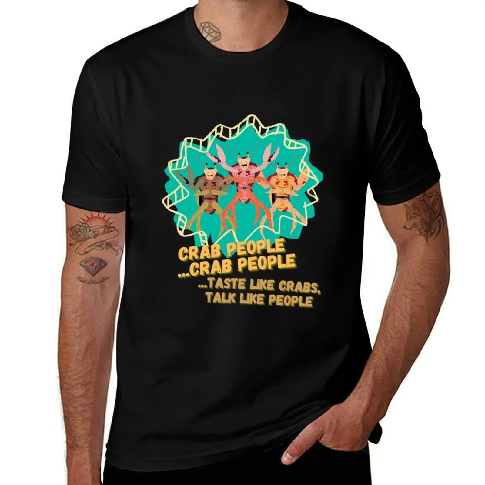 

Crab People T-Shirt t shirts cotton 100% funny t shirts man T-Shirt