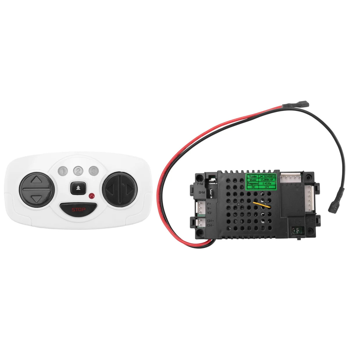 CLB084-4F Children Electric Vehicle Remote Controller and Receiver Electric Vehicles Replacement Parts