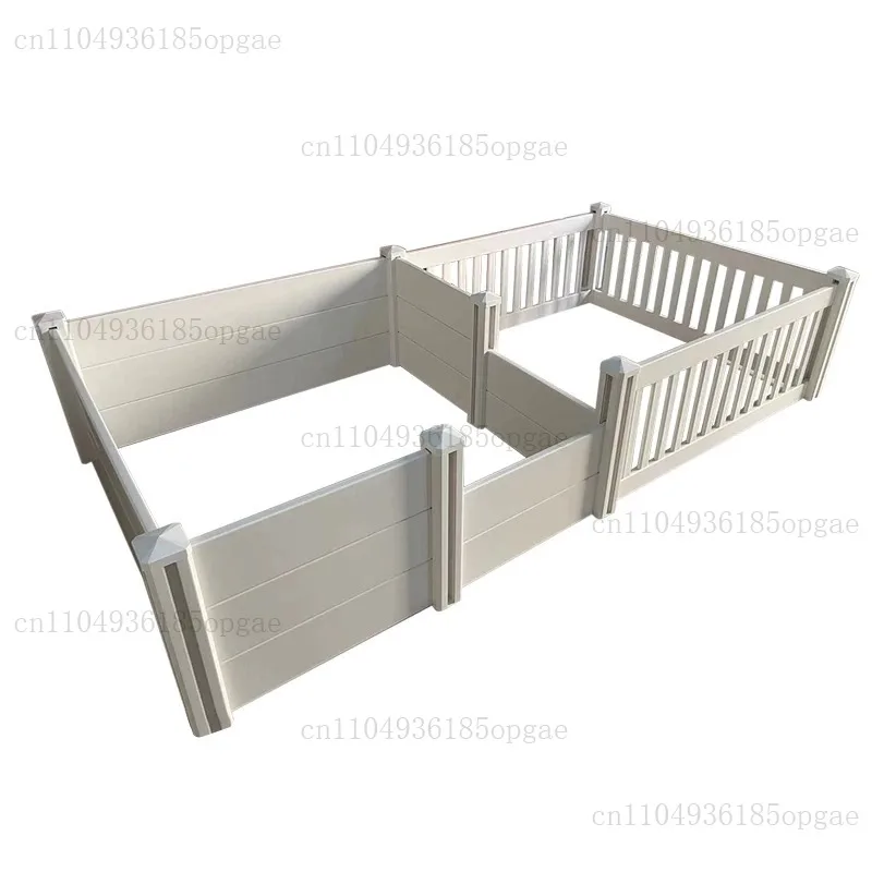 Dingo-XL Whelping Box For Dogs | 94” X 48” (Dual Zone) | 2 Washable Pee Pads + 2 Storage Bags | DingoSafe Rail System