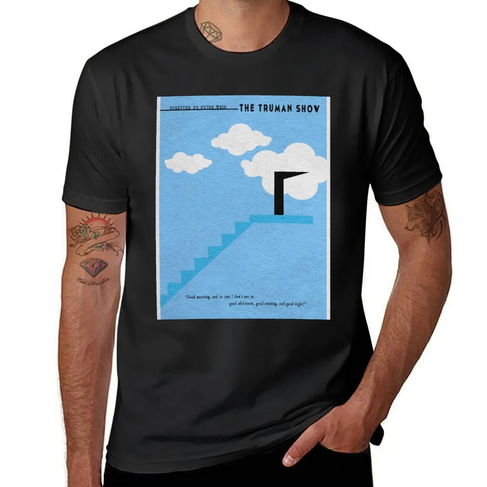 

The Truman Show T-Shirt Man t-shirt oversize t-shirts man hippie clothes t shirts for men cotton