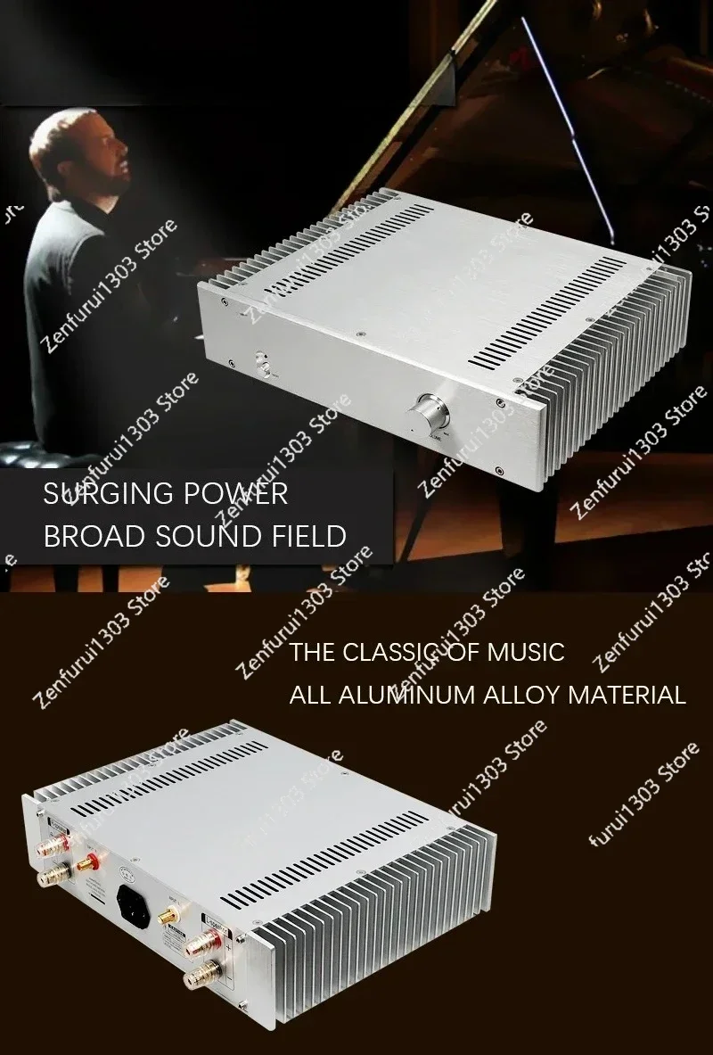 Audio Classic Class AB Power Amplifier Refer To 933 Audiophile Stereo Amp for Speaker Home Theater Sound HiFi
