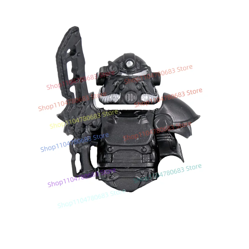 

MOC Building Blocks Armored Warrior Mini Figure Assembly Model Display Anime Cartoon Toy Desktop Decoration Gift Collectible