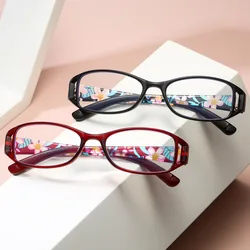 2022 NEW Printing Folding Reading Glasses Foldable Presbyopia Glasses Men Women Vintage Computer Eyeglasses