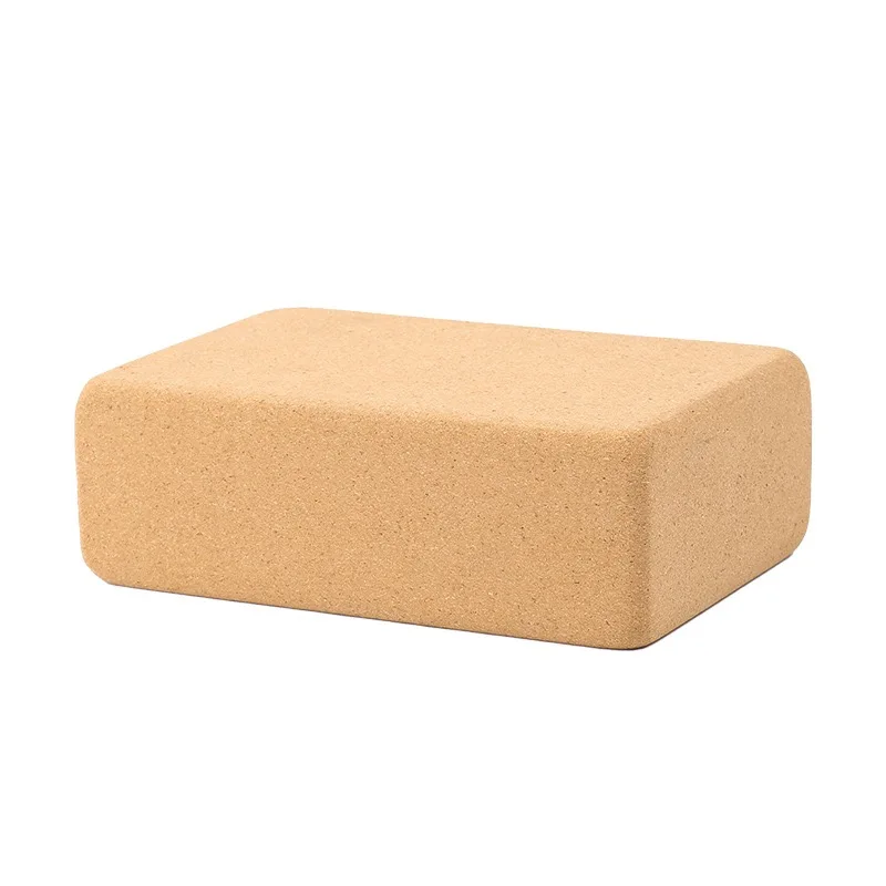 High Density Cork Yoga Block beginner leg Press Dance Brick Cork Yoga block