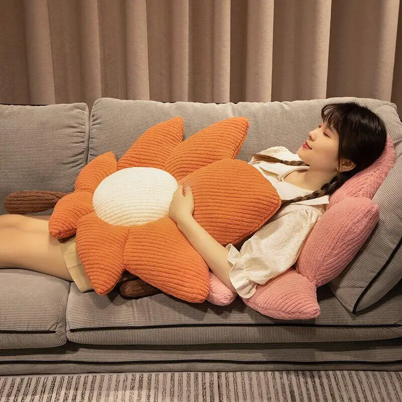 Cute Maple Leaf Cushion Bedroom Bed Girl Sleeping Pillow Living Room Sofa Super Soft Pillow Cushion Birthday Gift