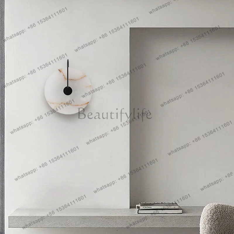 Cross-border modern marble clouds, hallways, aisles, living room atmosphere, marble luminous objects