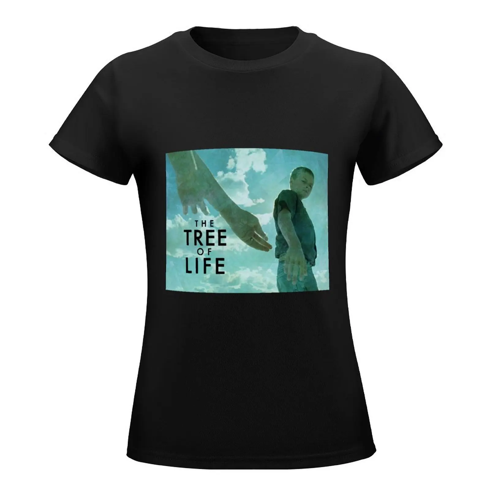 The Tree of life movie poster T-Shirt blanks animal print shirt for girls shirts graphic tees blacks Women t-shirts