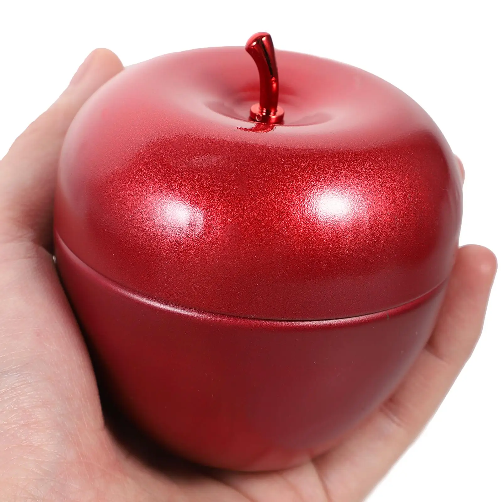 

4 Pcs Mini Metal Tea Canister Shaped Containers Lids Food Storage Round Tinplate Jars Safe Sealing Elegant Desktop Gift