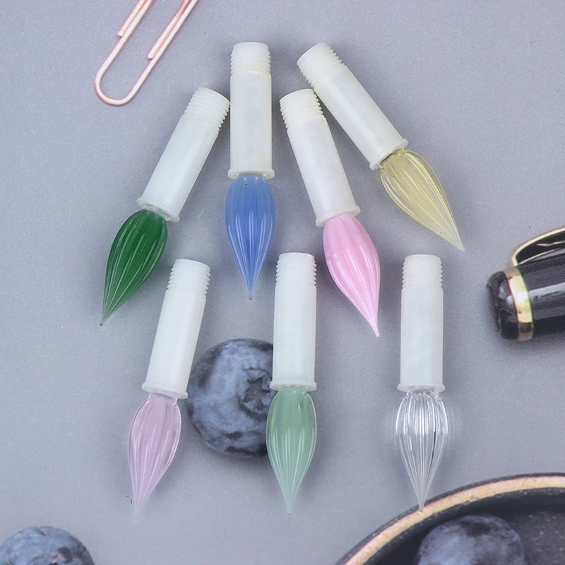 

Glass Pen Nib Fit for Jinhao 82 Fountain Pen Dip The Pen Tip In Water Stationery Office School Supplies Writing Gift Pen Nib