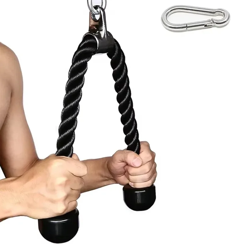 

Single Handle Triceps Rope High Quality Fitness Equipment Accessories Gym