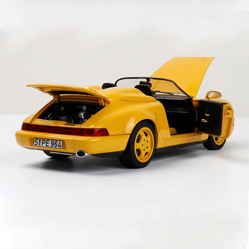 NOREV 1:18 مقياس 1993 911 964 Speedster محاكاة سبيكة سيارة نموذج عرض ثابت تحصيل لعبة هدية تذكارية الديكور