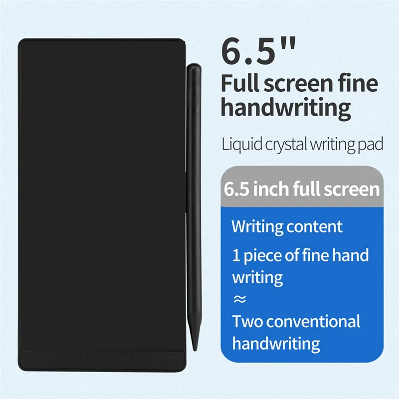 6,5 inch volledig scherm superfijn handschrift LCD-schrijftablet tekentafel elektronische superfijne notitieblokken educatief