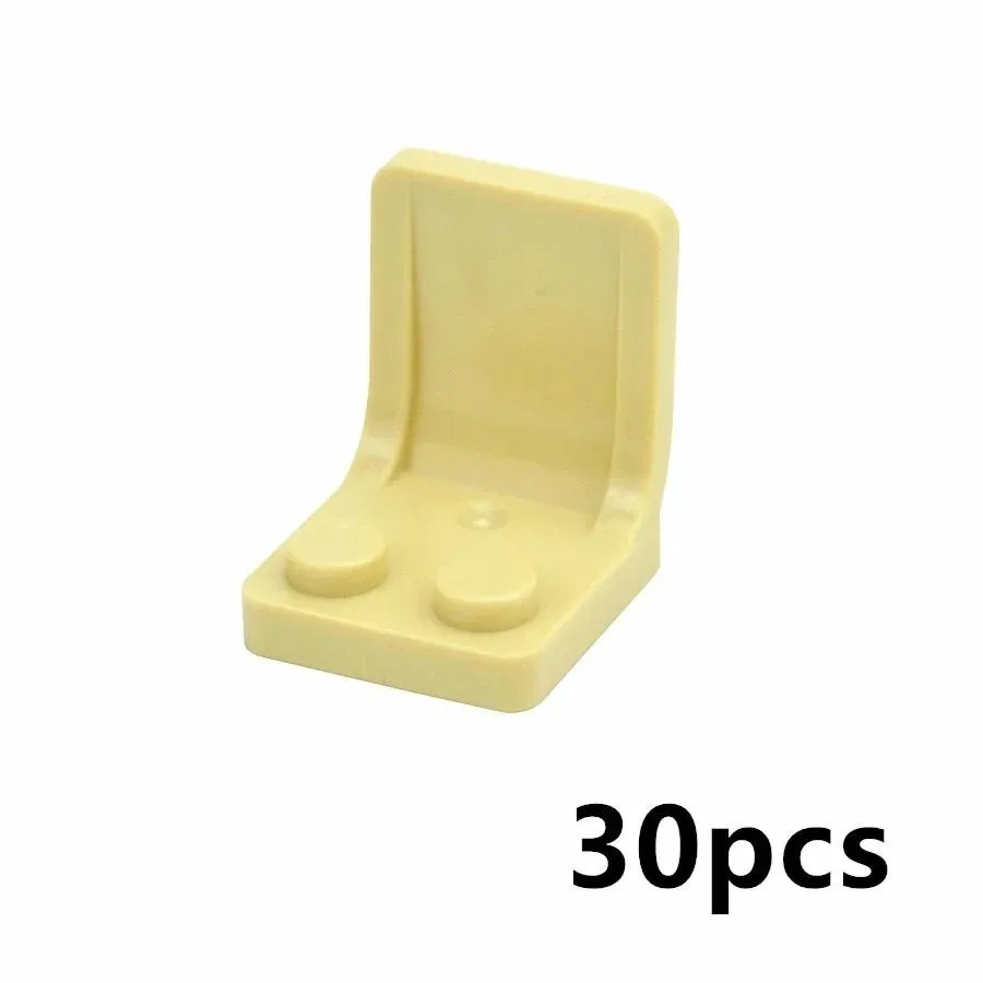 30 stks MOC Onderdelen 2x2 Gebruiksvoorwerp Zetel Stoel Compatibel 4079 Figuren Bricks DIY Assmble Bouwstenen Deeltje Kid Gift