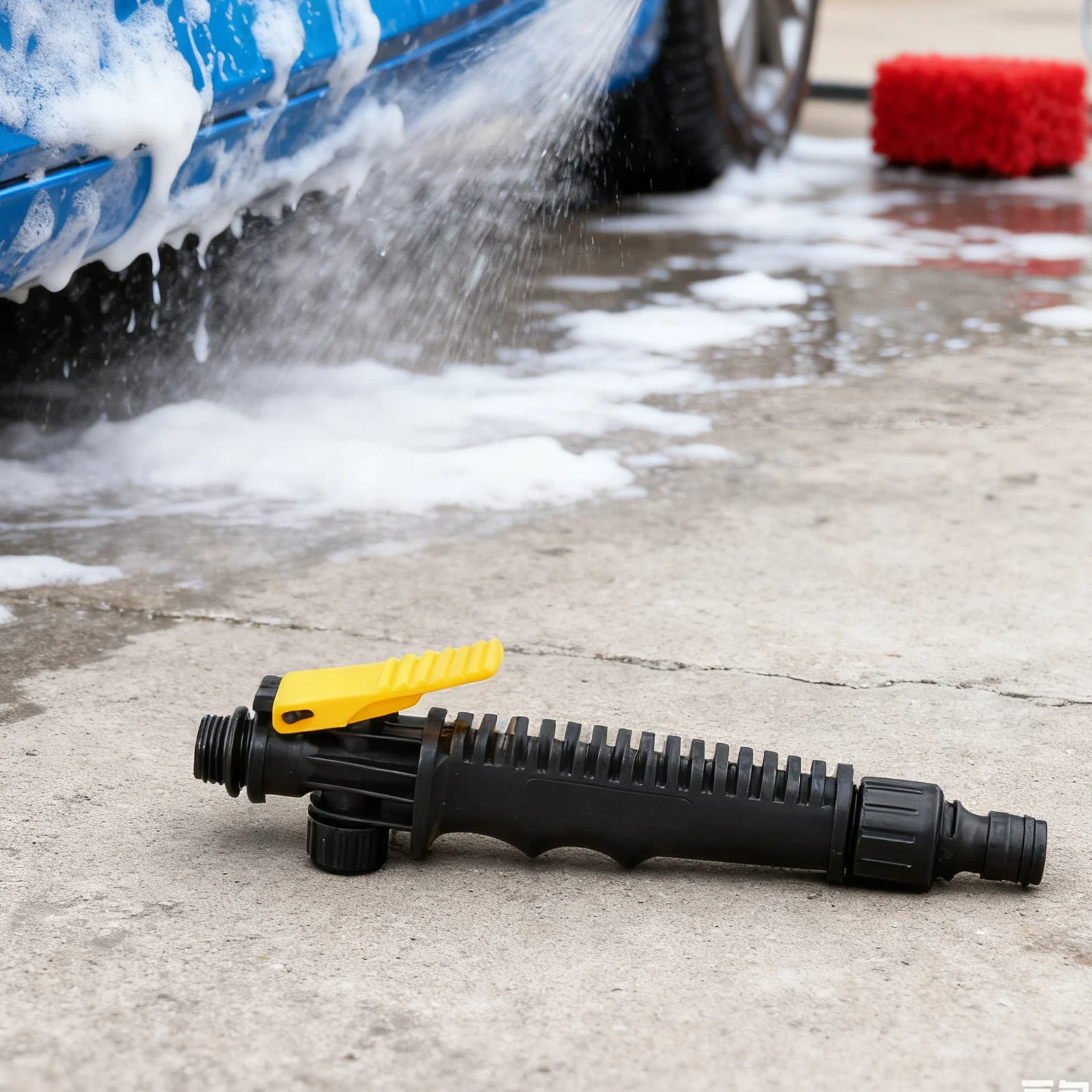 Sprayer Wand Handle 3/8 inch Fitting for High Pressure Cleaning Machines Works with Water Hose Adapters and Fittings