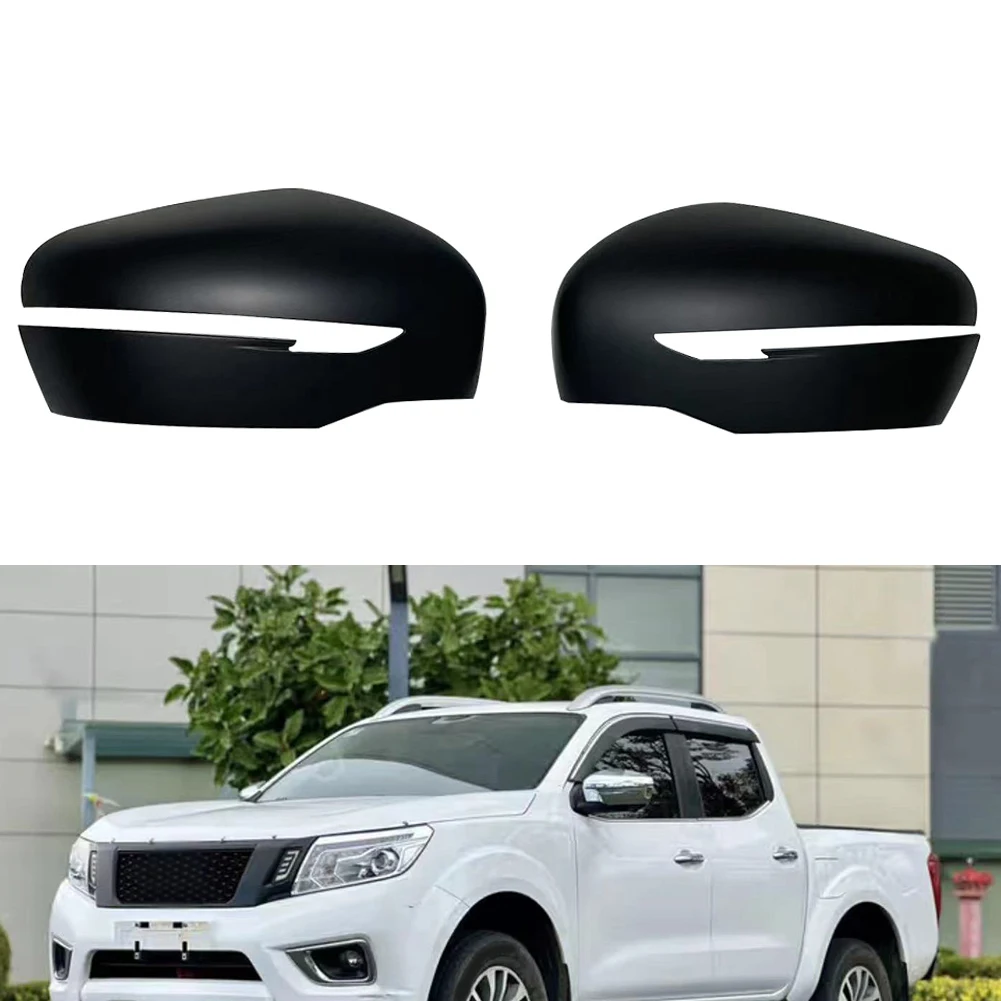 

Protective and Stylish Matte Black Wing Mirror Covers for Nissan For Navara N300 2015+ Long Lasting Durability