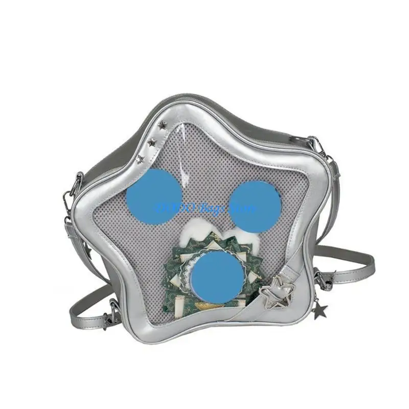 

Рюкзак Ita Bag со вставкой для аниме-дисплея Сумка через плечо Itabag в форме звезды