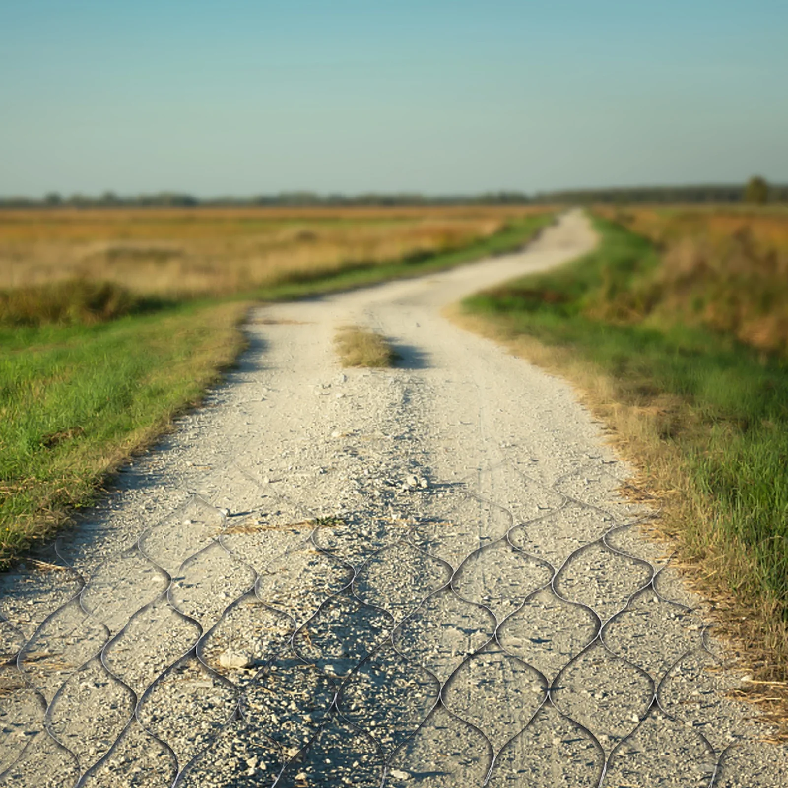 Griglia di stabilizzazione a terra con griglia geo nera spessa 4 pollici, geogramma in polietilene ad alta resistenza per vialetti, strade, parcheggi