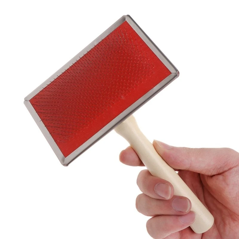 Dog Grooming Brush for Grooming Removing Mat Tangles Undercoat Hair Dirt 4 Sizes