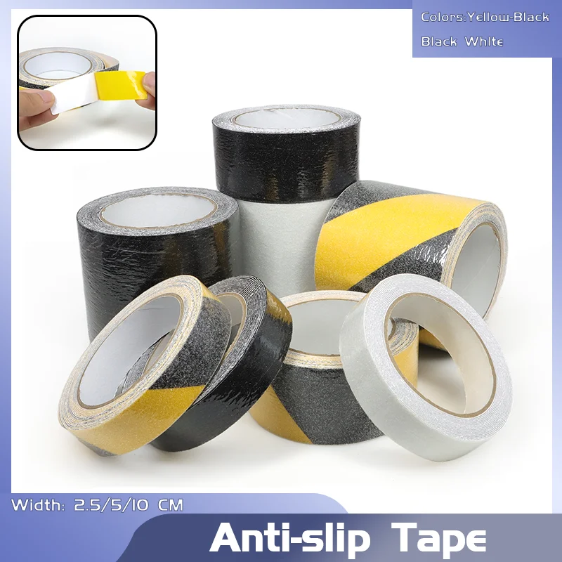 

Anti-slip Tape Elderly Strong Adhesive Non Slip 2/5/10cm Stairs Floor Safety Tread Step Outdoor Anti Slip Stickers 5m/roll