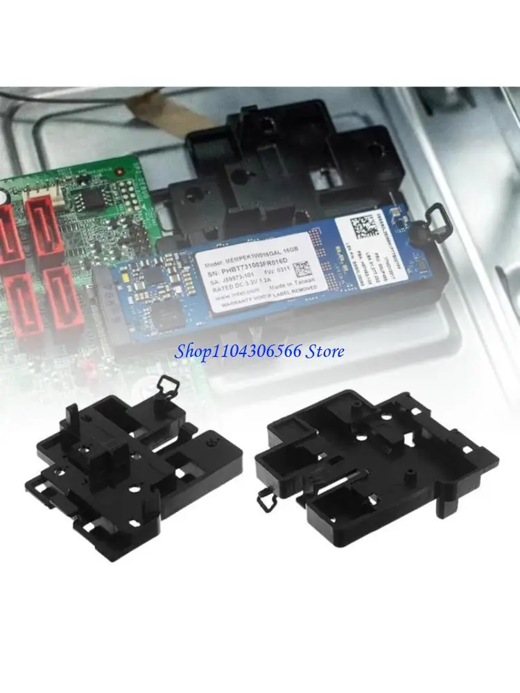 02DD Vibration Resistant M.2 Drive Holder For Desktop Computers Heat Management Metal Bracket