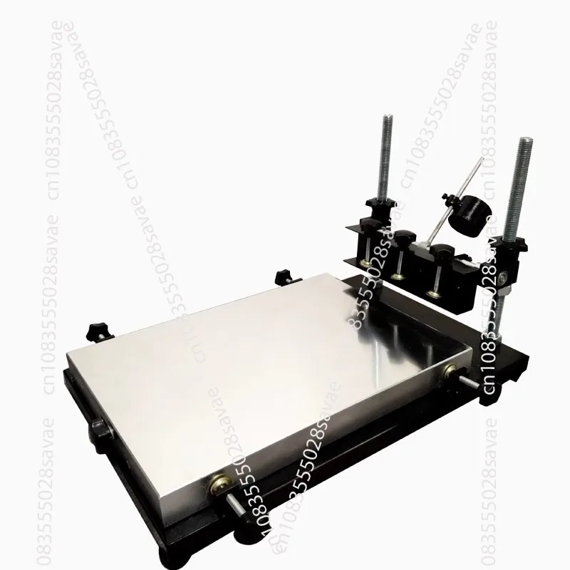 

Silk screen printing station manual screen printing machine brush solder paste precision cast aluminum flat ink