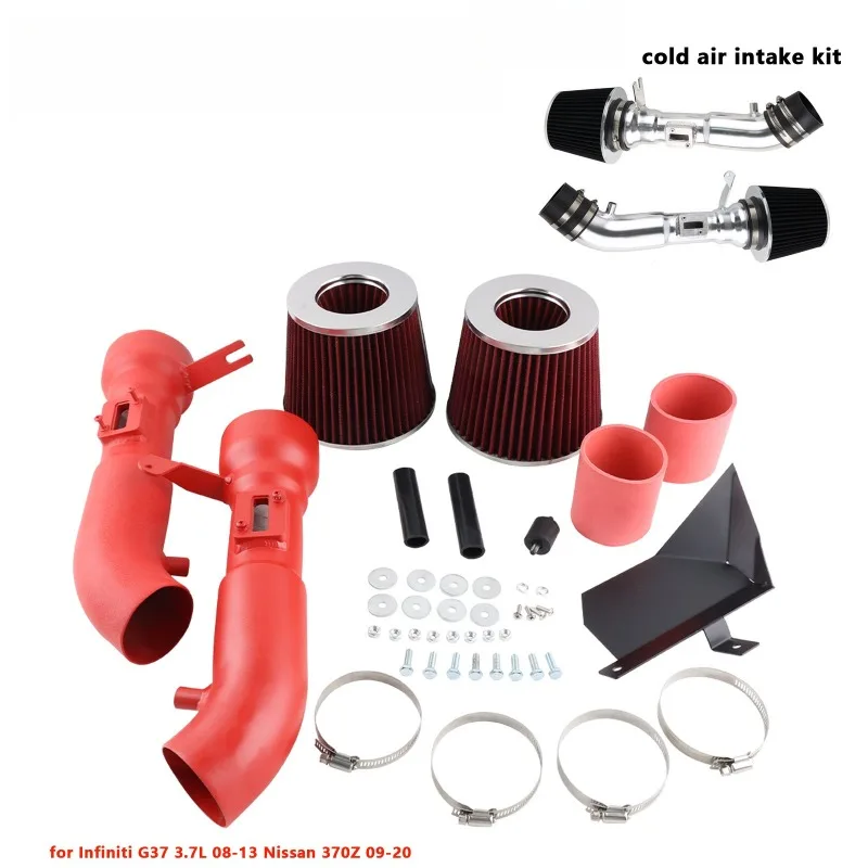 Performance Engine Intake Pipe Compatible with 09-20 Nissan 370Z / 08-13 Infiniti G37 3.7L V6 VQ37 Engine Modification