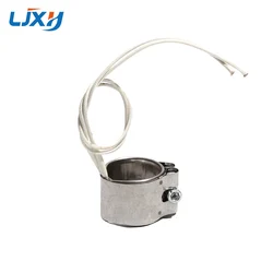LJXH AC 110V/220V/380V Electric Heating Ring 340W/350W/380W Ceramic Plug Stainless Band Heater Inner Dia.40mm Height 90/95/100mm