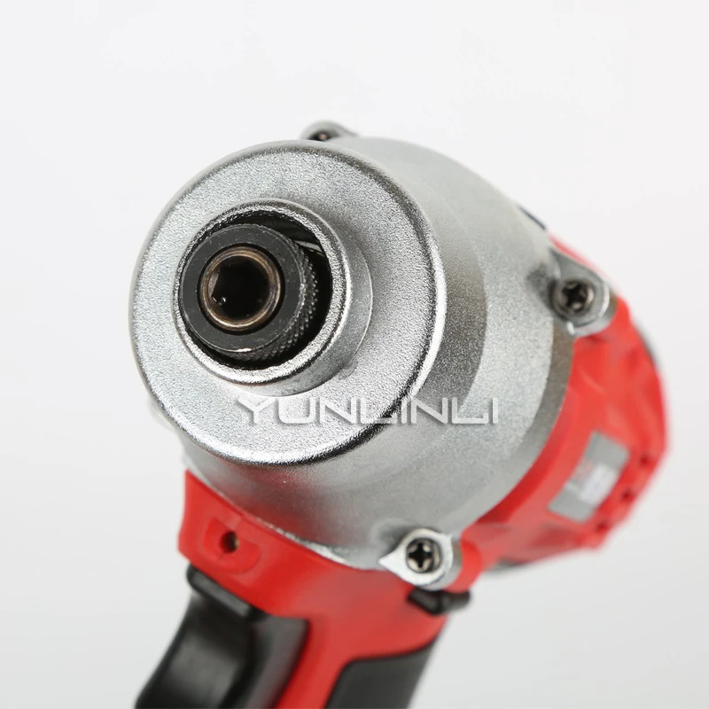 Pistola de clavos de cadena, pistola de clavos de tornillo automática recargable, pistola de tornillo autorroscante, herramienta de decoración automática para carpintería