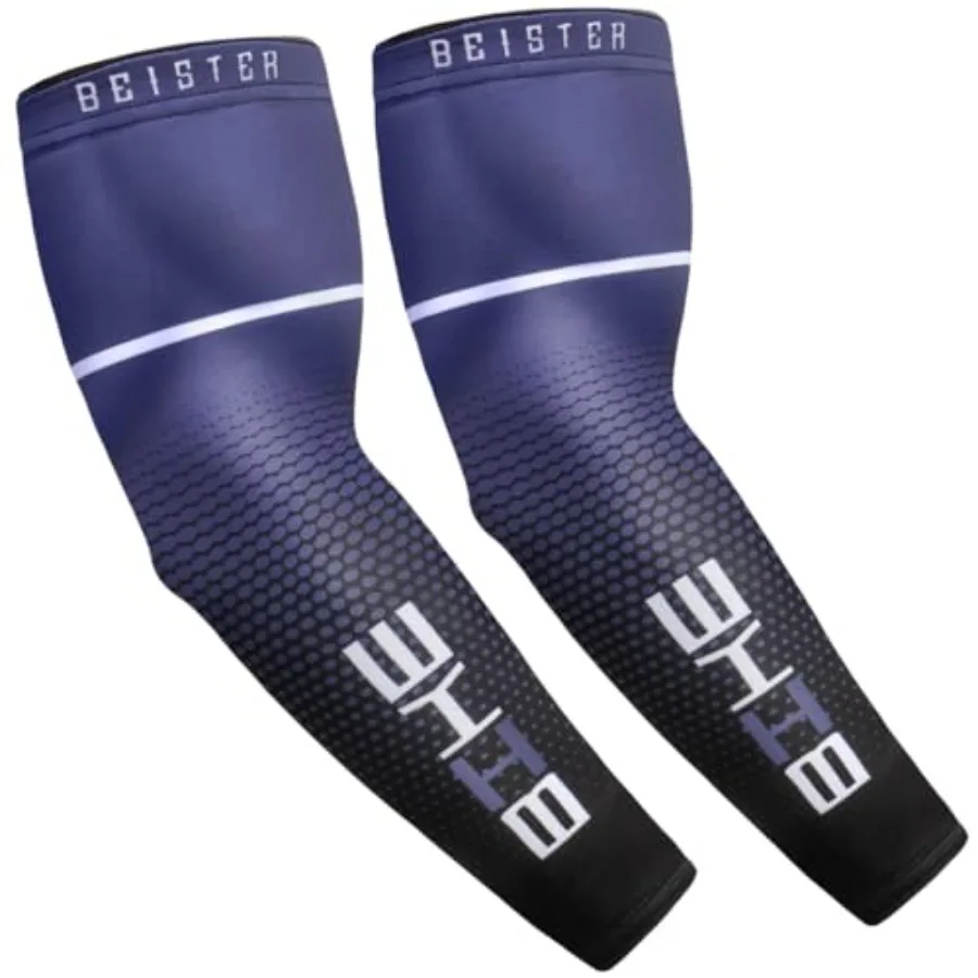 

beister UV Sun Protection Cooling Compression Sleeves Arm Sleeves Men Women Cycling