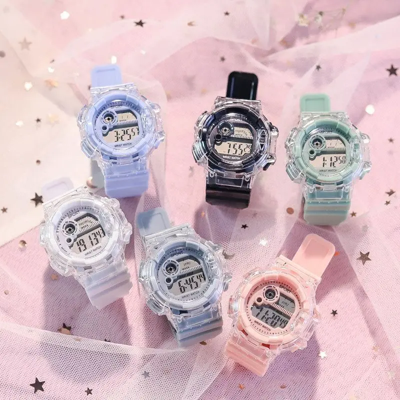 Reloj Digital para niños, relojes deportivos impermeables para niños, Reloj multifunción, Reloj de pulsera electrónico LED para niños y niñas, Reloj de regalo