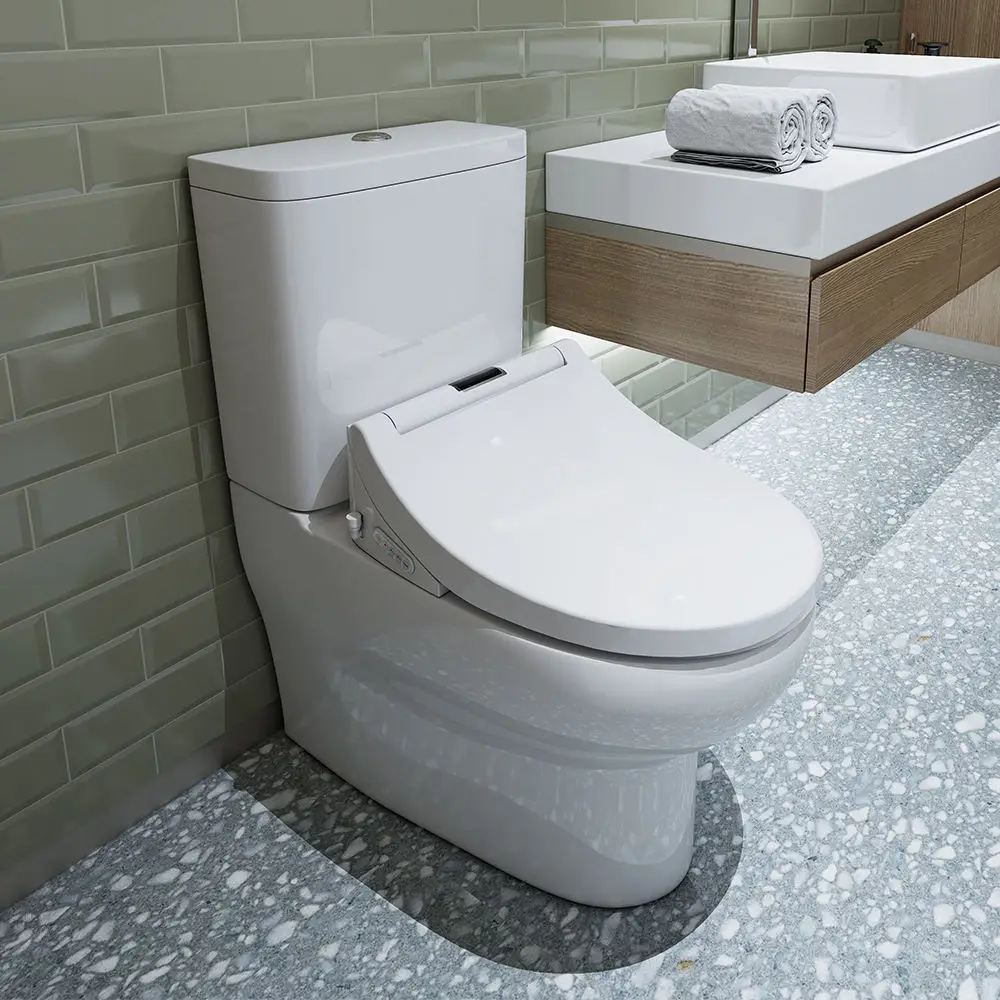 Remote Control Side Panel Smart Bidet WC Heated Smart Toilet Seat Intelligent Toilet Seat