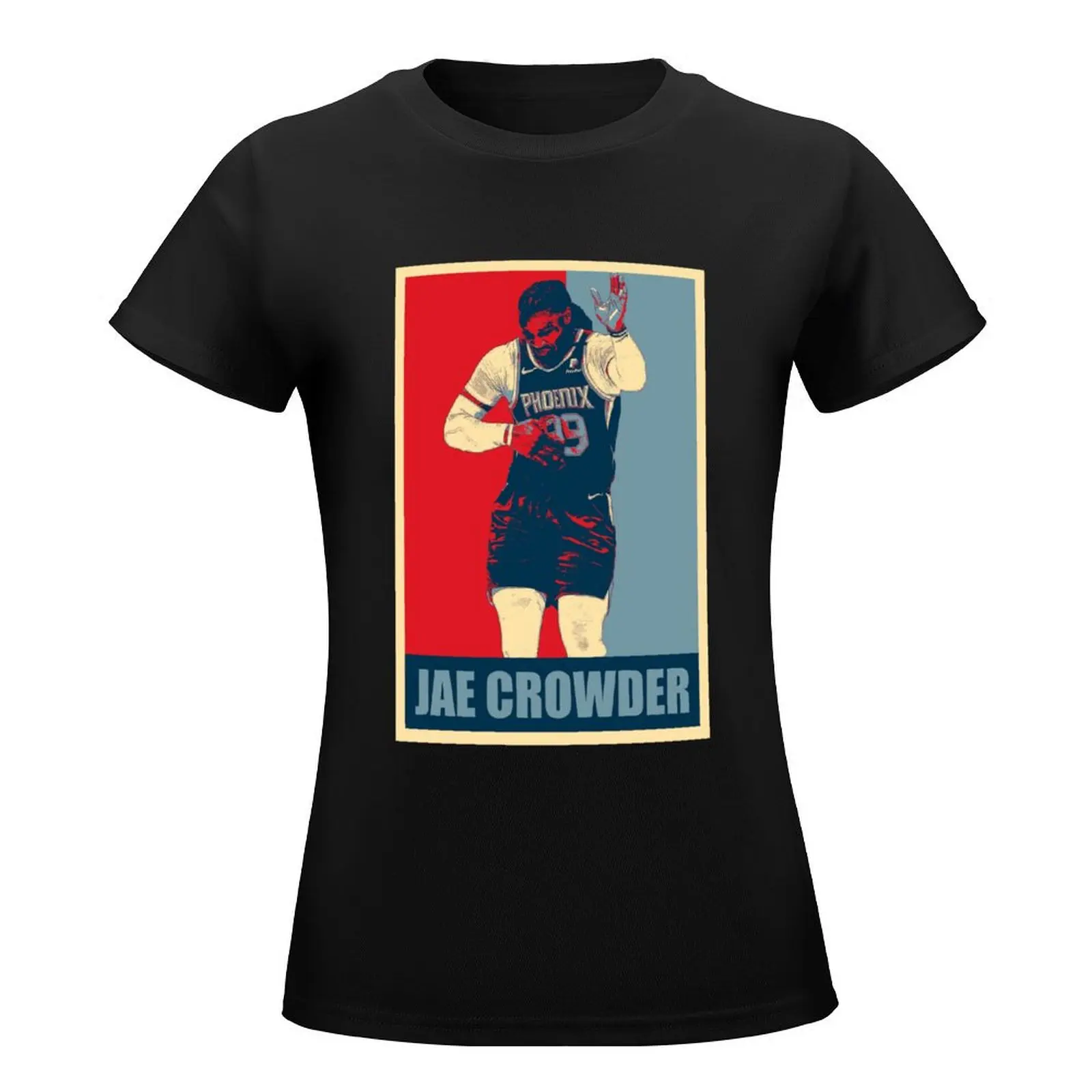 Jae Crowder Hope T-Shirt cute tops oversized Female clothing hippie clothes t-shirts for Women loose fit