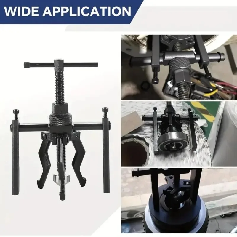 

Motorcycle Inner Bearing Puller Gear Three-claw Puller Car Repair Tool Kit Labor-saving Motorcycle Separation Car Accessories