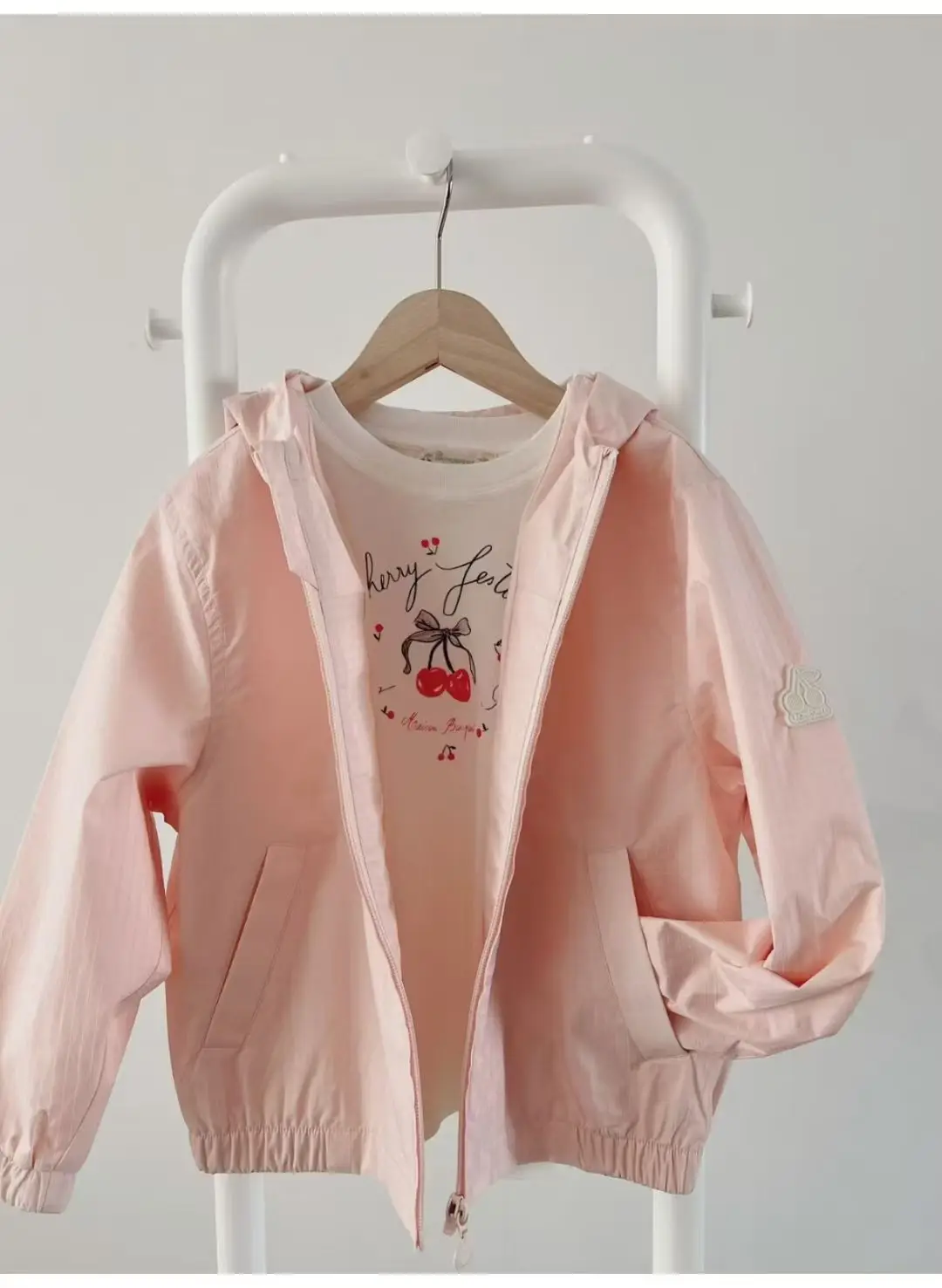 kids jacket 2025 new spring summer girls cute Windproof and rainproof jacket outwear coat clothing